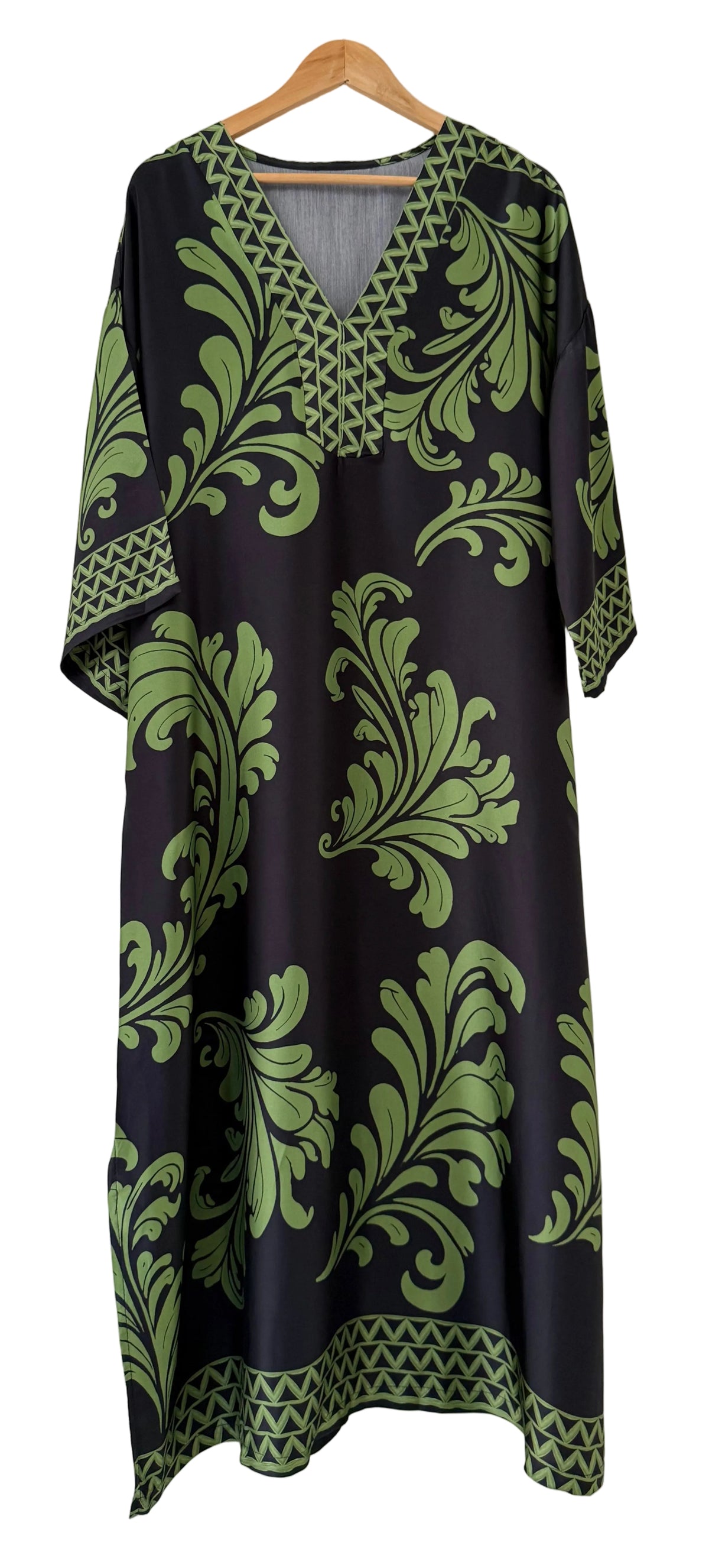 Φόρεμα CASSANDRA black/green