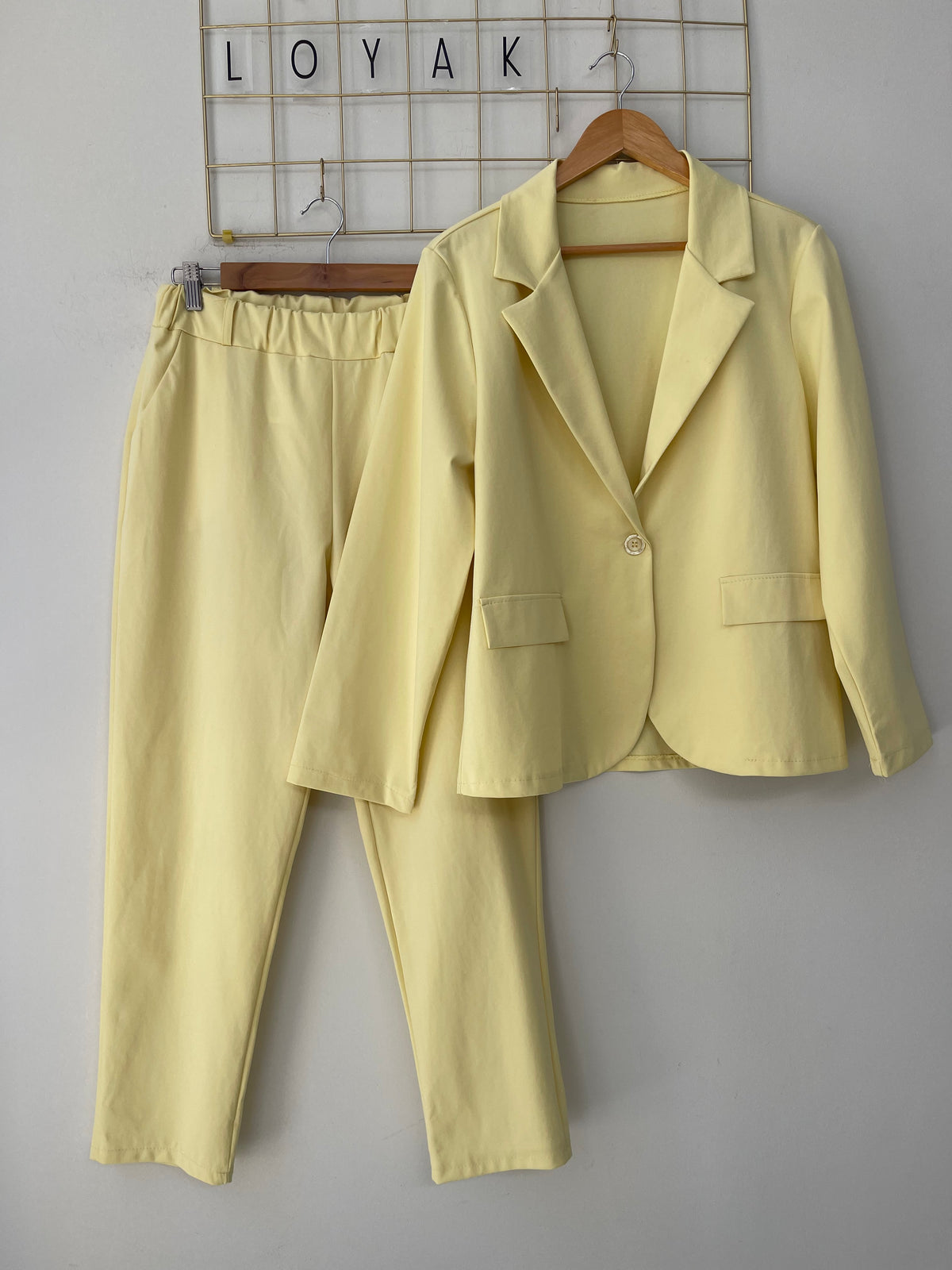 Σετ ACCENT butter yellow