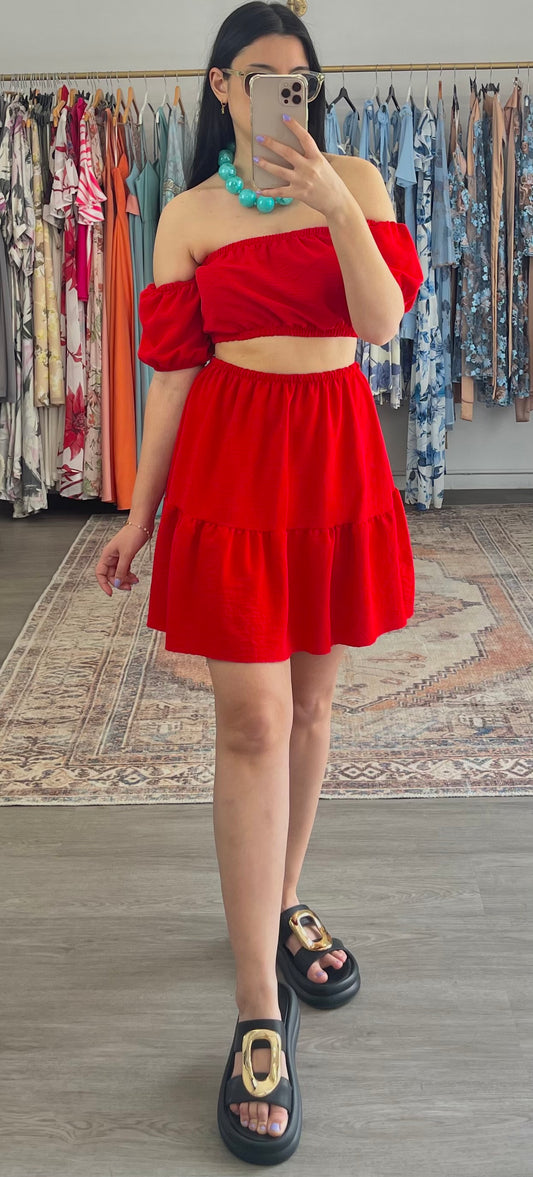 Σετ JUNE red