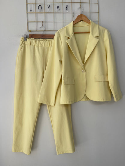 Σετ ACCENT butter yellow
