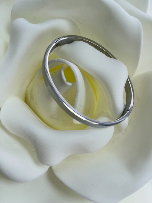 Βραχιόλι χειροπέδα silver