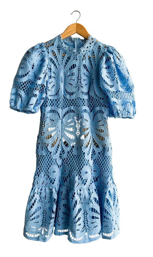 Φόρεμα limited δαντελένιο BLAIR light blue