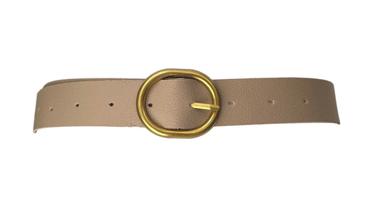 Ζώνη SAINT beige/gold