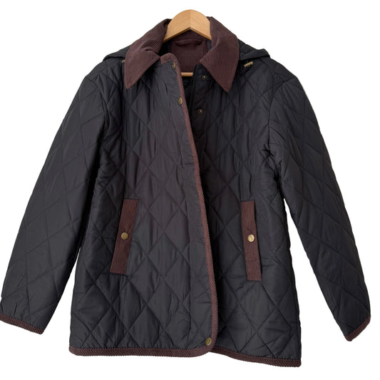 Μπουφάν καπιτονέ black/brown