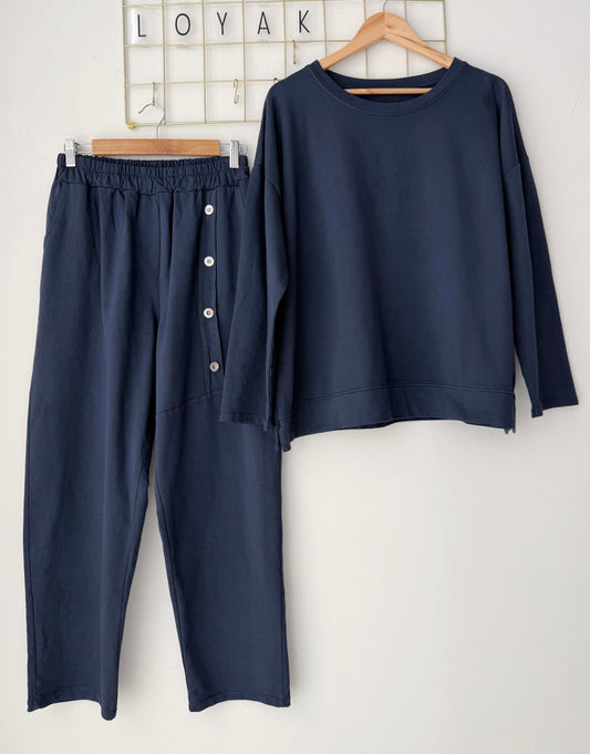Σετ βαμβάκι SCORE navy blue