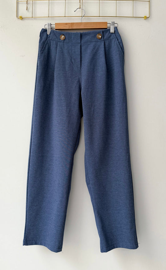 Παντελόνι BUTTONS blue raf
