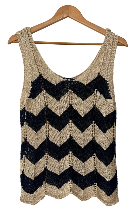 Τοπ SAND gold/black